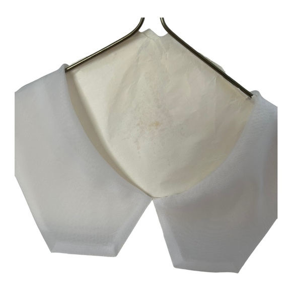 VTG First Holy Communion Dress Cream Lace 3 Piece 80s 90s Dress Slip Scarf READ - Picture 5 of 16